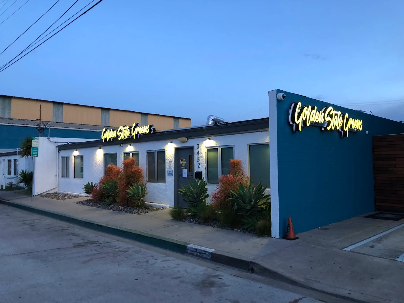 The outside of golden state greens